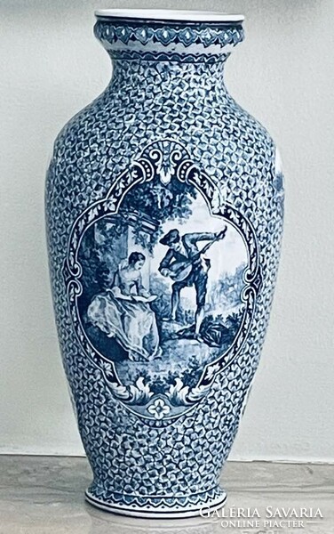 Villeroy & Boch barokk  jelenetes váza