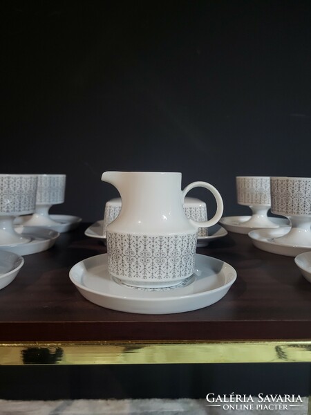 Rosenthal Wirkkala porcelán teás készlet 21 darabos