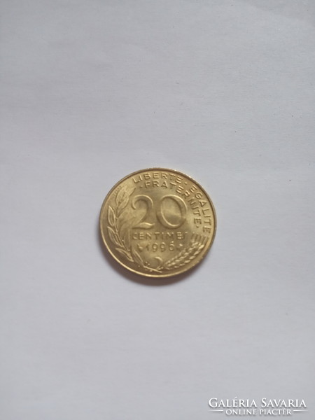 Extra szép 20 Centimes Franciaország 1996 ! ( 4 )