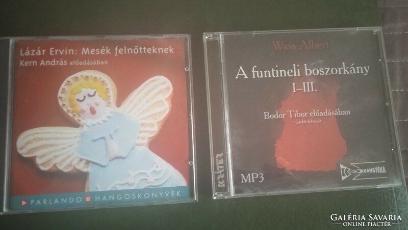 Hangos könyvek 10 CD Márai Sándor Wass Albert Lázár Ervin Bohumil Hrabal művei