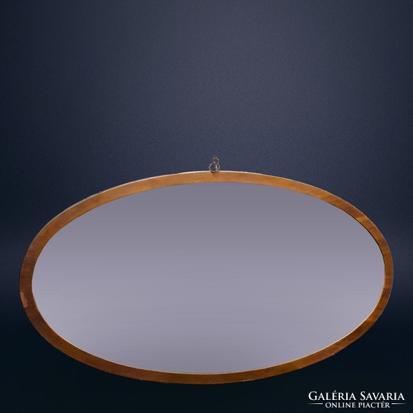 Oval wall mirror