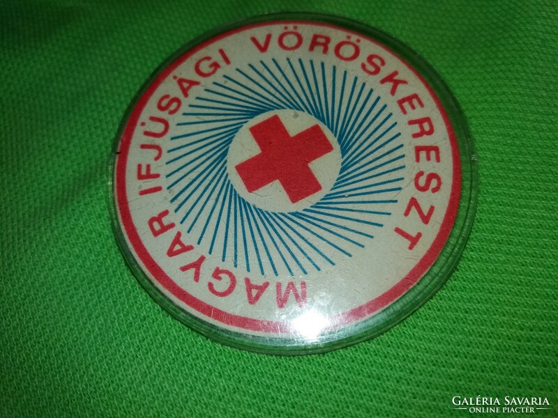 Old Hungarian youth red cross circle badge badge 5.5 cm diameter according to the pictures