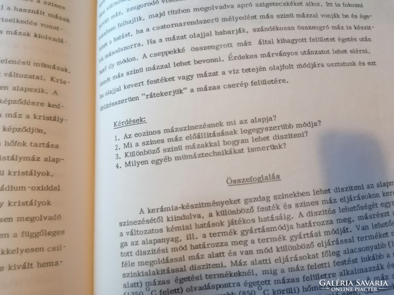 Kerámia- és porcelánipari szakmai ismeret I.  II.   1990.