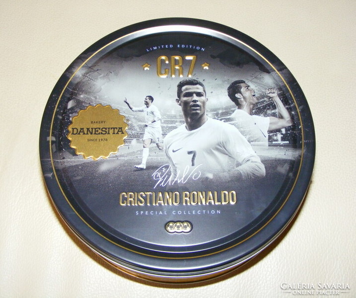 Cristiano Ronaldo metal box, gift box