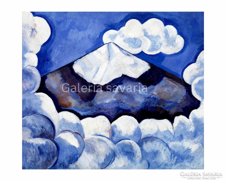Reproduction of the work of painter Marsden Hartley - spirited morning mexico 41*36 cm