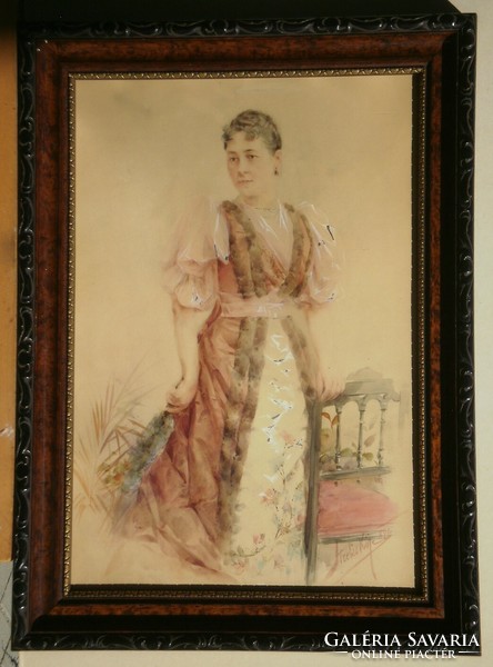 Sándor Strelisky (1851-1923): Mrs