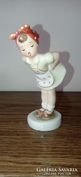 Bodrogkeresztúr ceramic figure