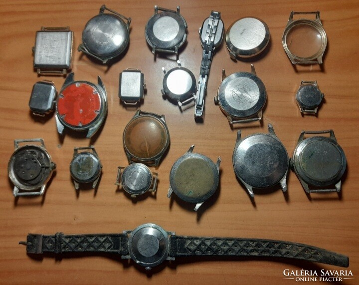 19 pcs for mechanical watch parts.