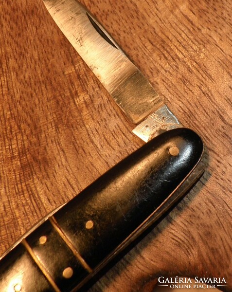 Old German knife with copper inlay. Solingen. From collection.