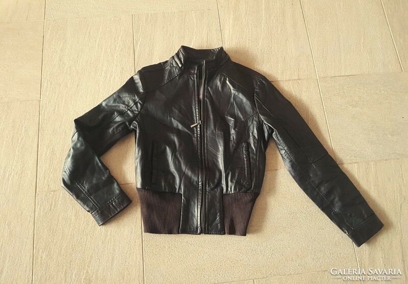 Bosi women's leather jacket, leather jacket M, coat, jacket