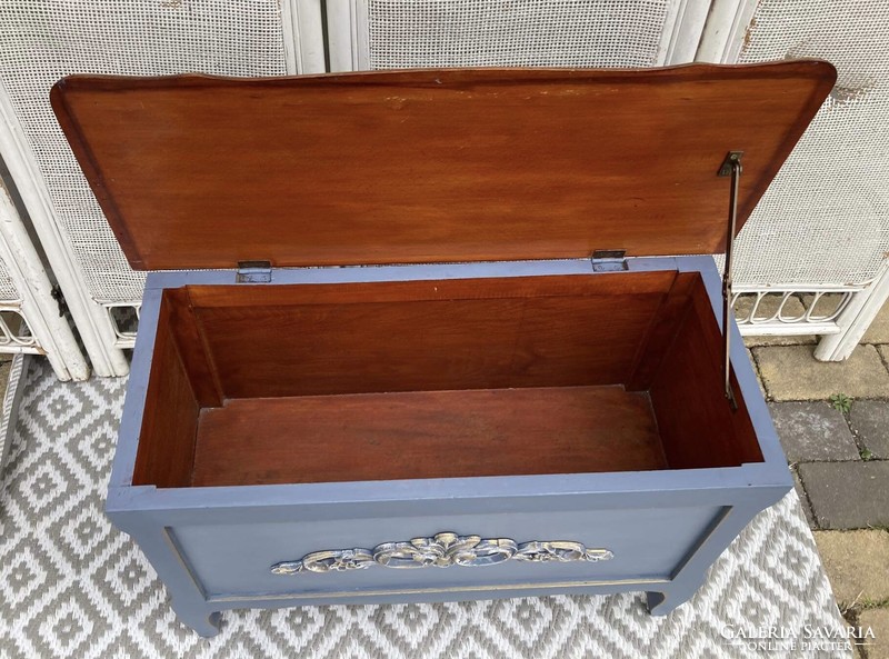 Neobarok, graceful, vintage chest, bench, seat with storage