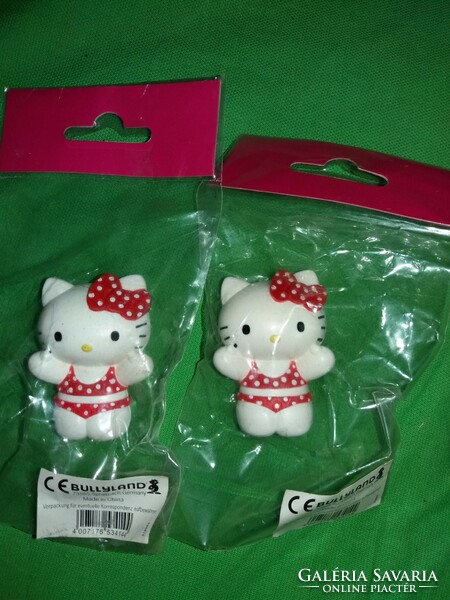 Quality bulliland hello kitty figure package, unopened, unplayed plastics, 2 in one, as shown in the pictures