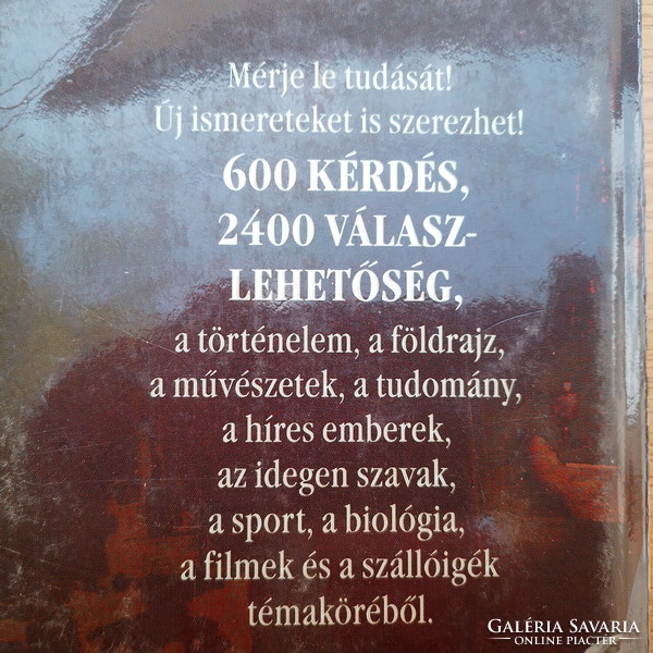 Zoltán Grósz - literacy test book (new, 600 questions)