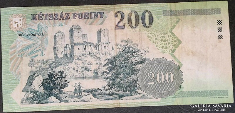 Hungary 200 HUF, 2003. Fb