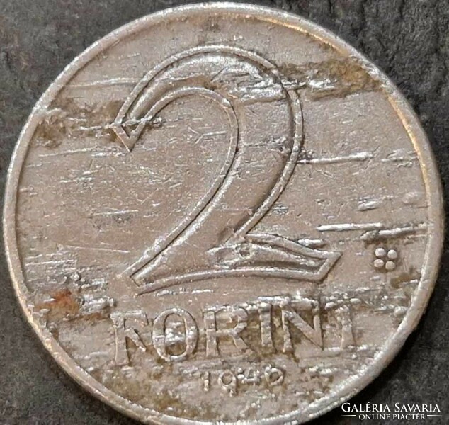 Hungary 2 forints, 1946