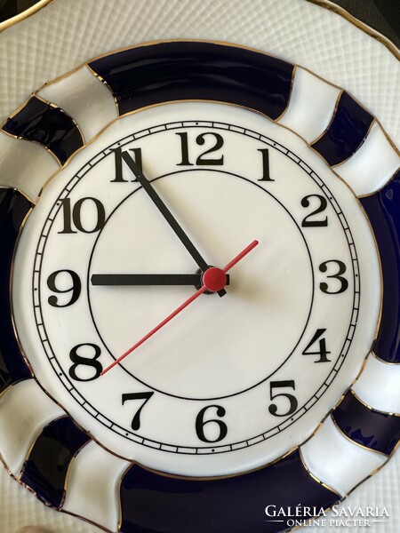 Ravenclaw porcelain wall clock, plate clock
