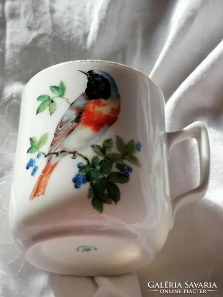 Retro bird mug