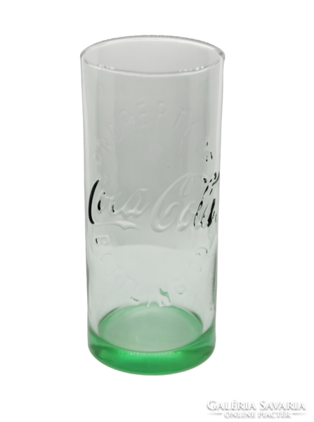 Coca cola glass - green - perfect