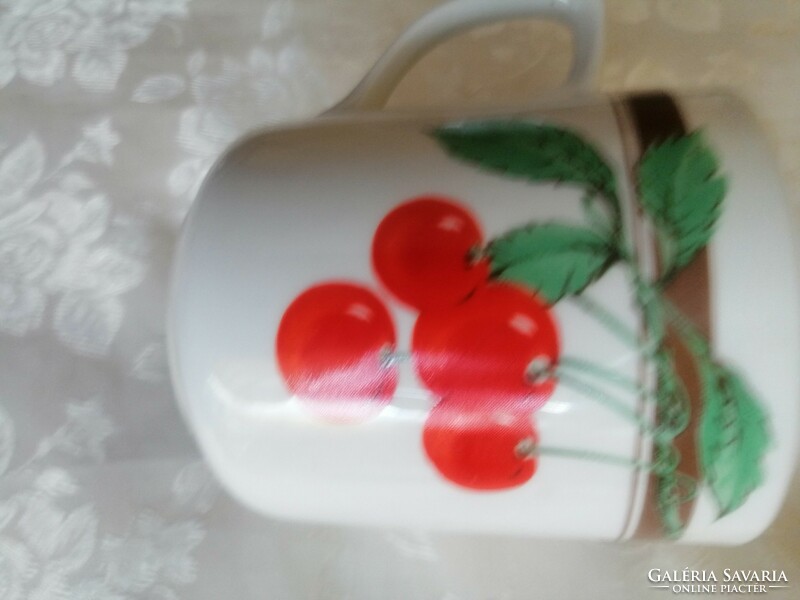Czechoslovakian cherry cup collectors