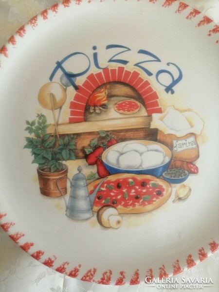 Italian pizza plate beautiful 30 cm