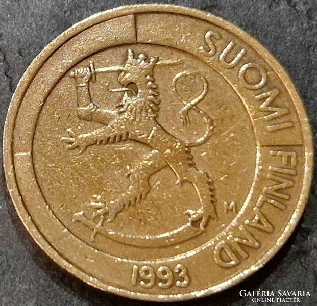 Finland 1 mark, 1993