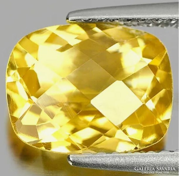 Extremely beautiful! Real, 100% product. Golden yellow citrine gemstone 2.66ct (if)!! Its value: HUF 58,500!