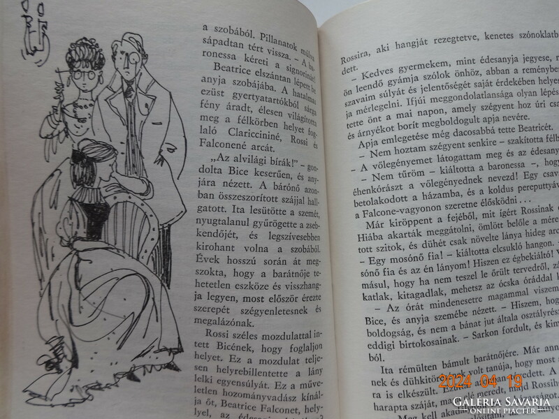 Altay Margit: Amit az óra mesél - régi pöttyös lányregény Zsoldos Vera rajzaival (1967)