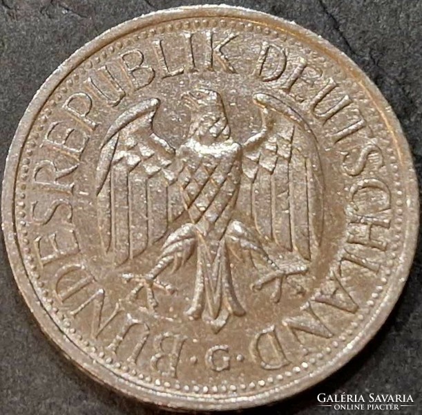 Germany 1 mark, 1989. Verdejel 