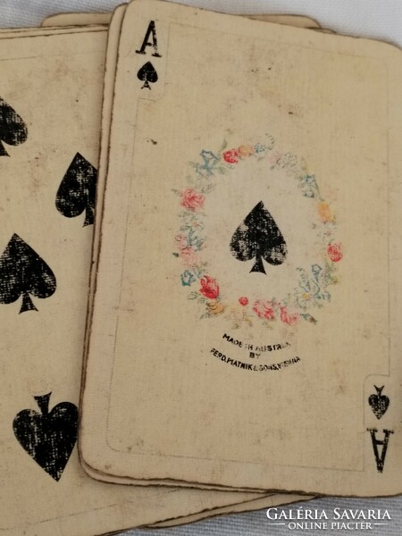 Antik kártyajáték - Napóleon/ francia kártya