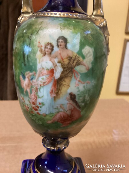 Antique turn wien /alt wien urn vase