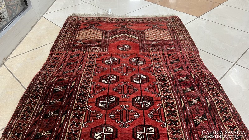 3443 Afghan bokhara handmade wool Persian carpet 78x125cm free courier