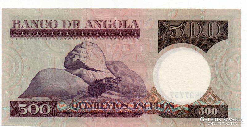 500    Escudos   1973   Angola