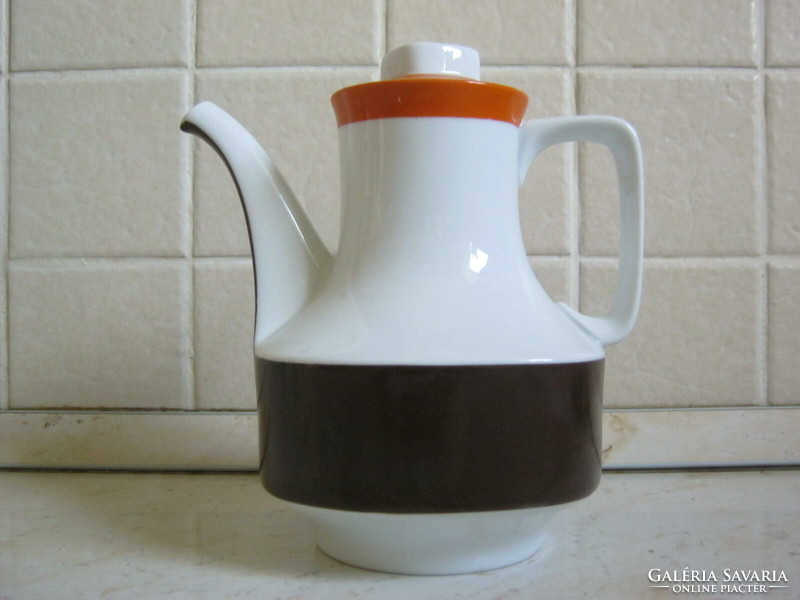 Bavaria retro porcelain jug pouring
