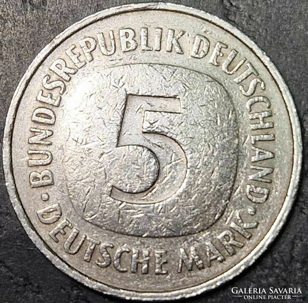 Germany 5 marks, 1975. Verdejel 