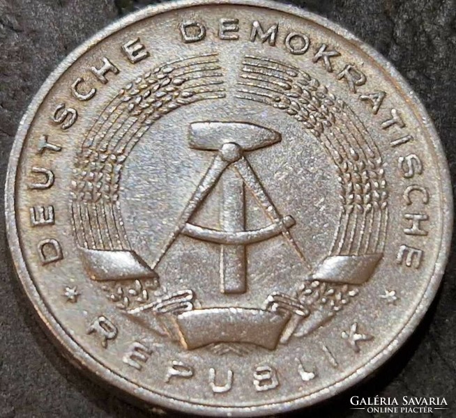 Német Demokratikus Köztársaság 1 márka, 1956.
