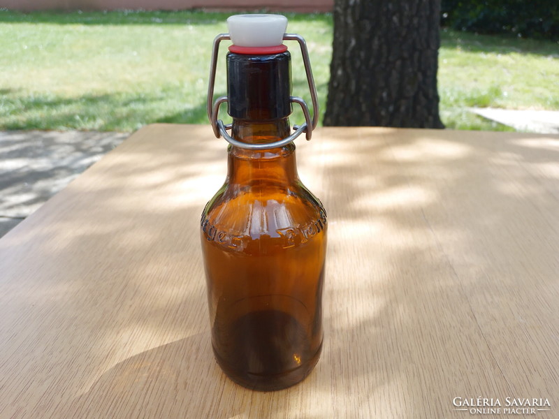 Flensburger Brauerei beer bottle with buckle (0.33 Liter, flawless)