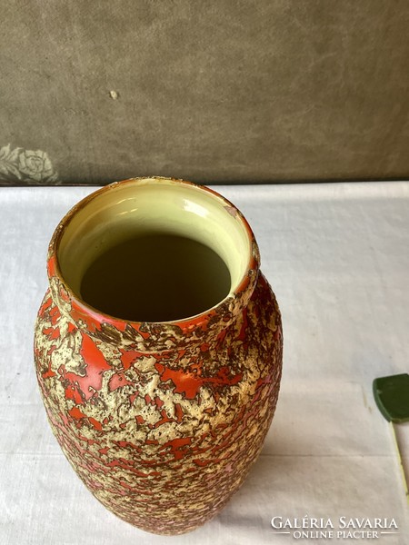 Tófej retro ceramic vase 36 cm.