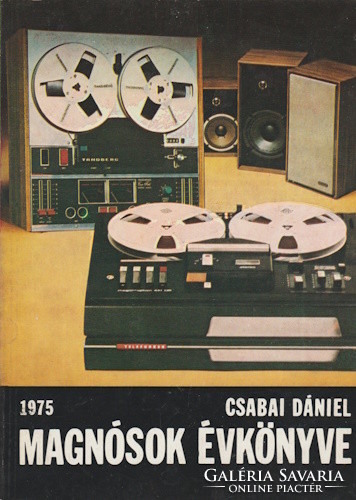 Dániel Csabai: yearbook of tape recorders 1975