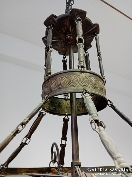 Late Art Nouveau chandelier