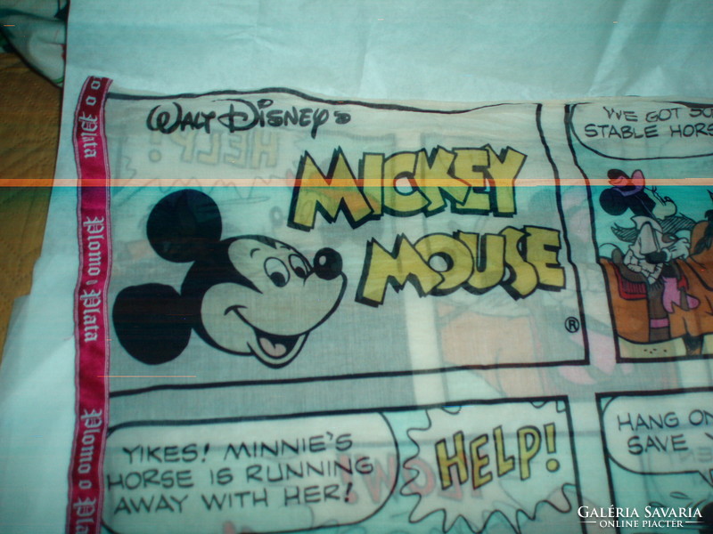 Vintage Walt Disney óriás képregény grafikás sál