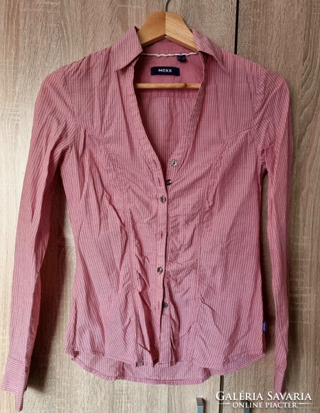 Mexx pink striped women's shirt