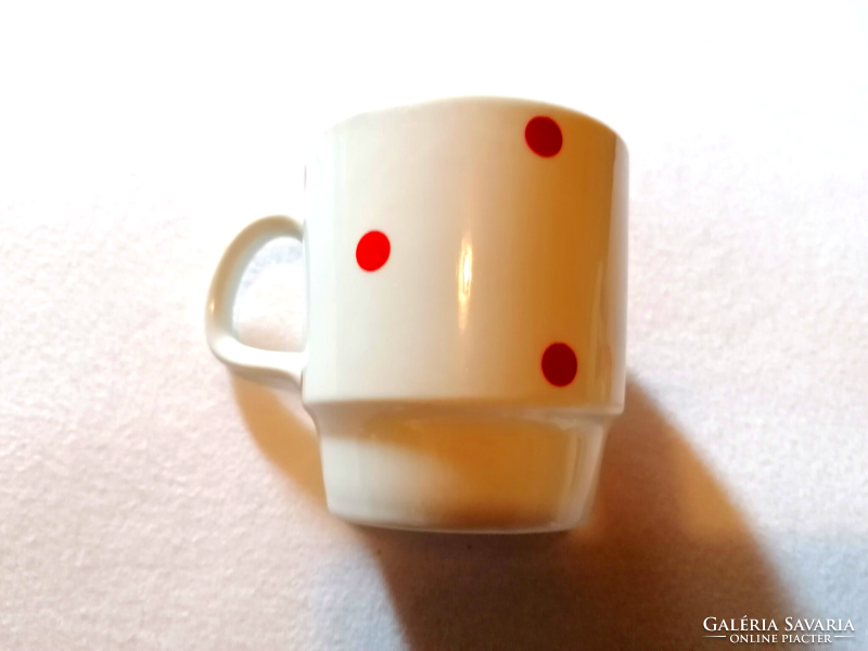 Retro lowland polka dot cup, mug 5.
