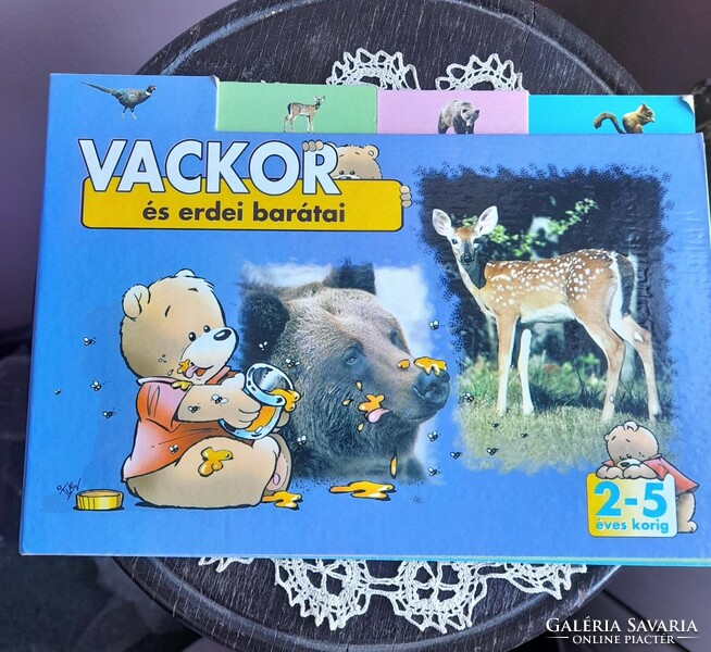 Old storybook of Vackor and his forest friends