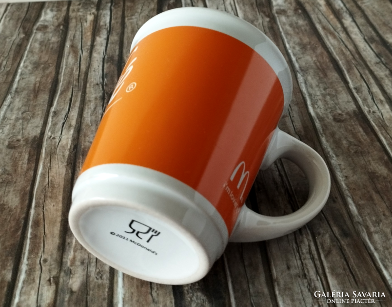 Retro mc café coffee and cappuccino mug