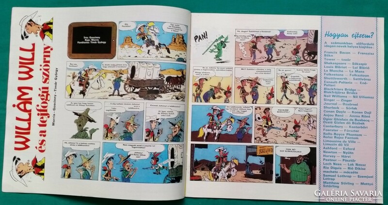 Alpha 1986. August - viii. Grade 4. Number - magazine, newspaper > comic book