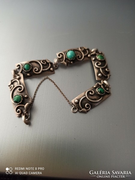 Antique Danish bracelet/turquoise