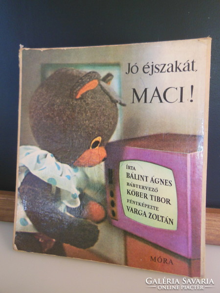 KÖNYV -1972 - TV MACI - BÁLINT ÁGNES - 23 x 20 cm