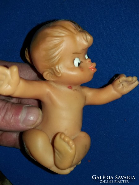 1950s - years clockwork small rubber doll figure rare - to be repaired according to the pictures
