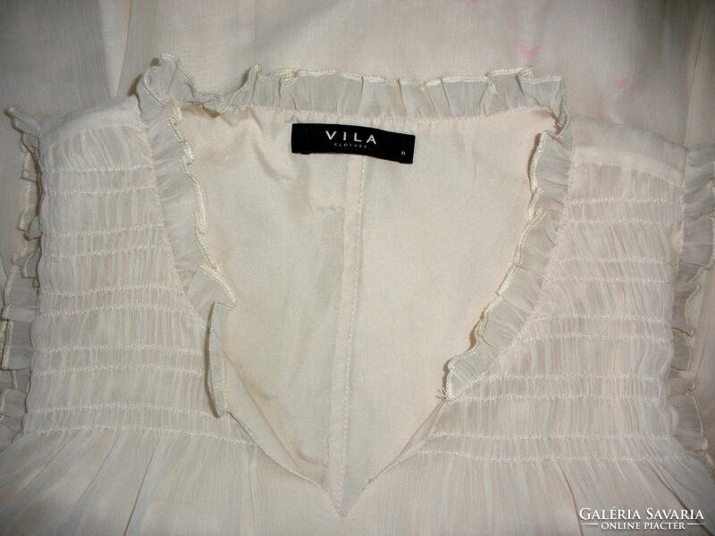 Vila cream dress