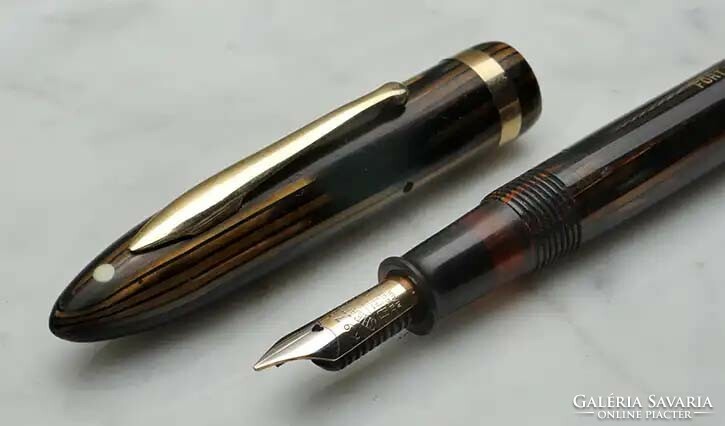 1938-As sheaffer balance fountain pen with 14k gold nib in perfect condition + 1 year warranty